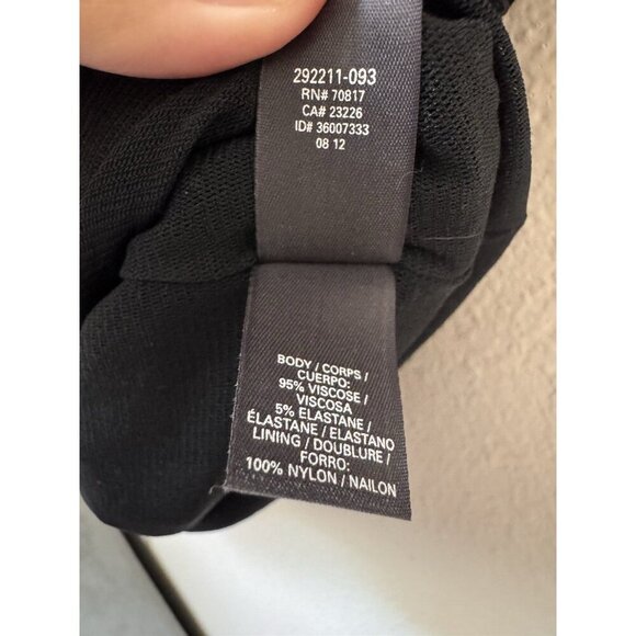 Victoria’s Secret Mini Dress Size Medium Black Sequin Supermodel Essentials $98 - Picture 6 of 13